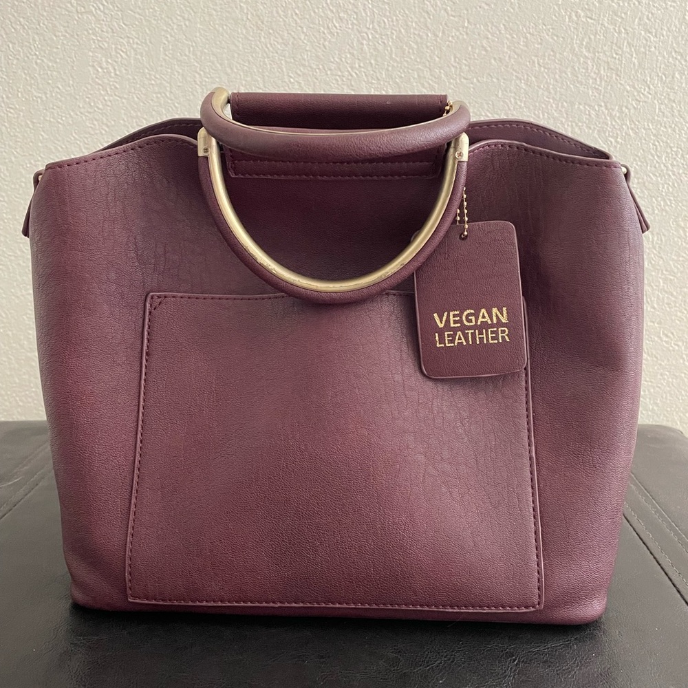Vegan leather purse